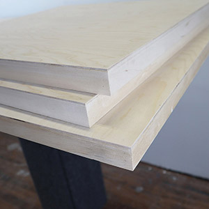 Stacked Baltic Birch Panels